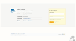 Desktop Screenshot of earthcharter.wiziq.com