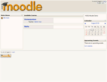 Tablet Screenshot of moodledemo.wiziq.com